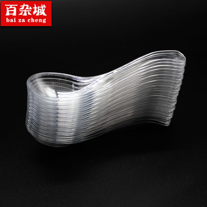 弯柄水晶勺11.8cm（2000只/箱）一次性勺子