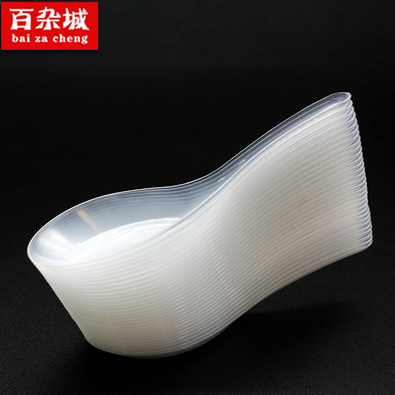 105特大透明勺子11.7cm(3000只/箱)一次性