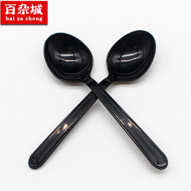 肯德基勺子13.2cm(2000只/箱)塑料勺KFC肯德基勺汤勺外卖打包勺加厚加硬甜品勺